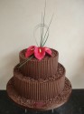 Double chocolate with arums (click to enlarge)